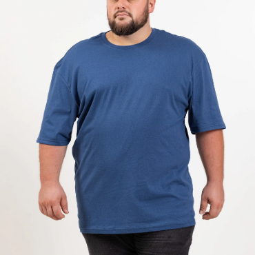 {ECE9D82D-9263-4B0C-A900-A1BD68C74EDD} <br><b>CAMISETA PLUS SIZE</b><br><br>
Camiseta com 100% de algodão 30.1<br>
Reforço de ombro a ombro<br>
Gola de ribana com largura de 1,5 cm<br>
Gramatura 160